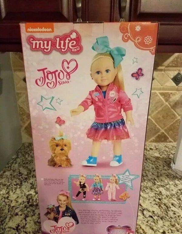 my life as jojo siwa doll with microphone 18 inch