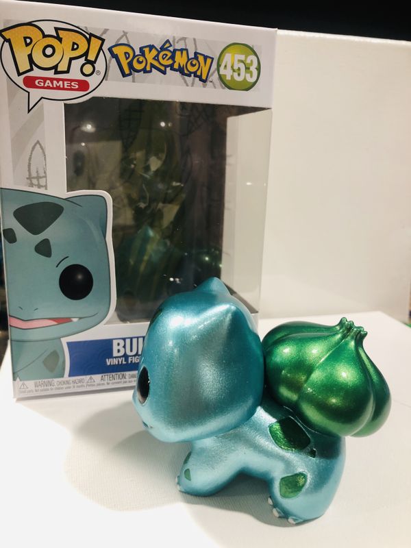 10 inch metallic bulbasaur