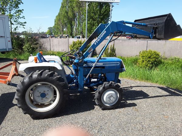 Ford 1700 4X4 Diesel Compact Tractor with Ford 770 Loader for Sale in ...