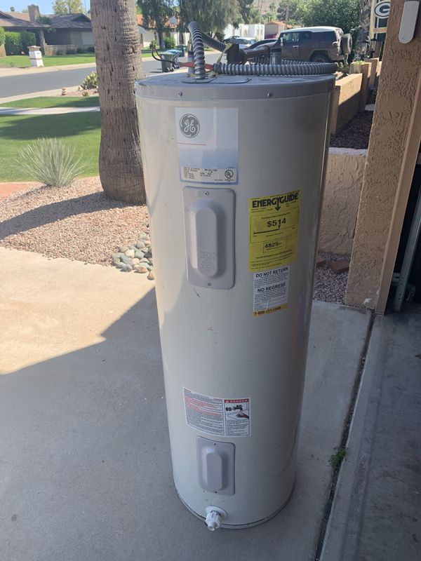 GE 50 gal electric hot water heater