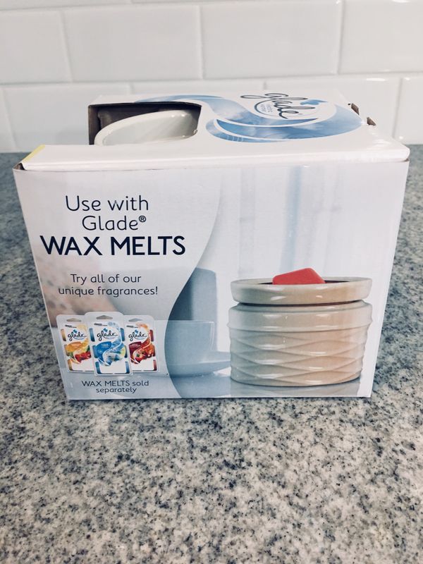 Glade Wax Melt Electric Warmer & 8 Melts Modern Design for Sale in