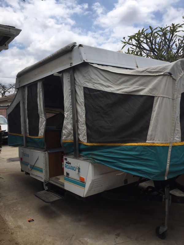 Coleman Roanoke Destiny Pop Up Camper trailer 1994, registration paid