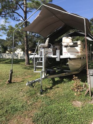 New And Used Pontoon Boat For Sale In Tampa Fl Offerup