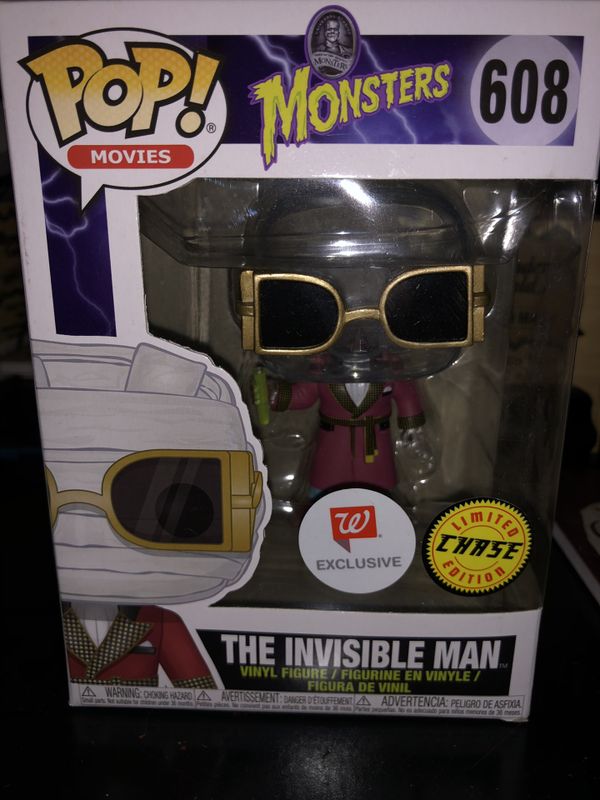 invisible man pop figure