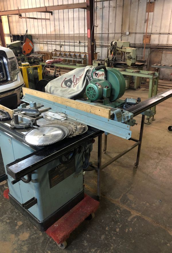 10” Delta table saw w/ Grizzly dust collector +extras for Sale in Shoreline, WA OfferUp