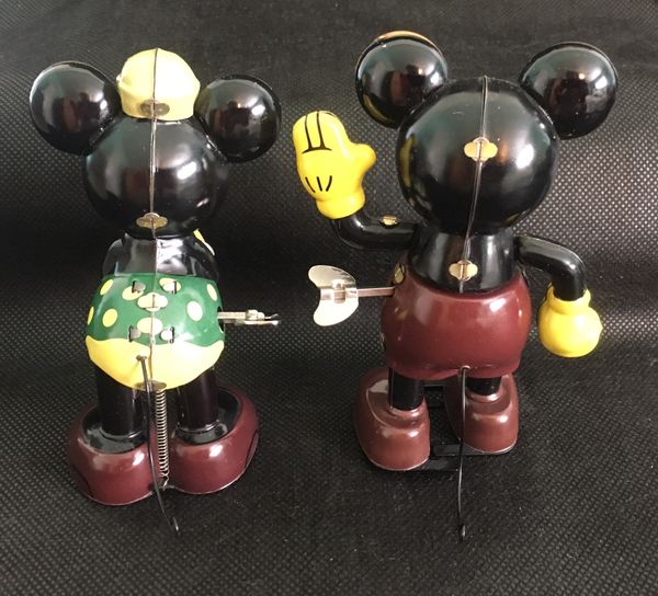 minnie mouse wind up toy