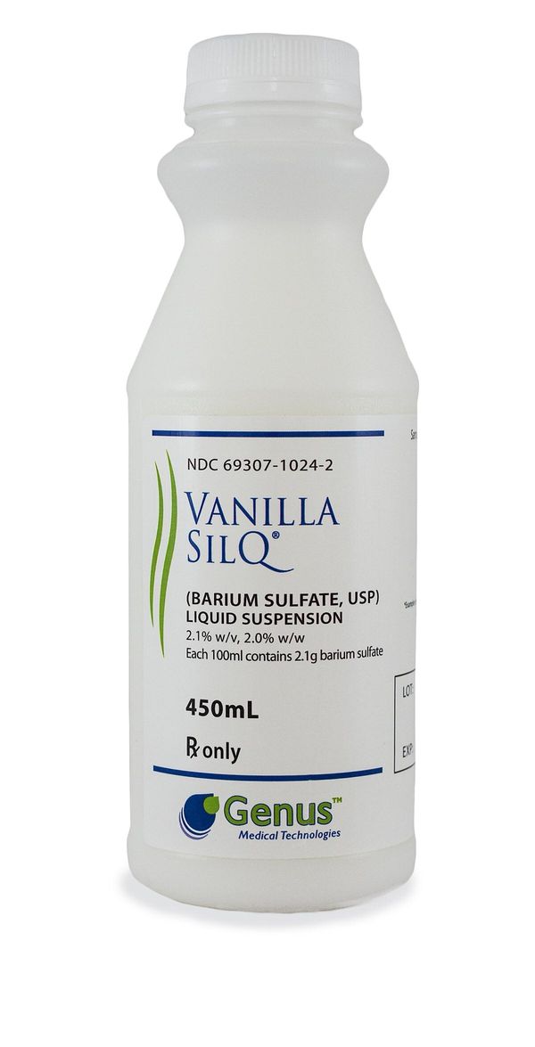 MID2561024 Vanilla Silq MD Barium Sulfate by Genus Medical Technologies