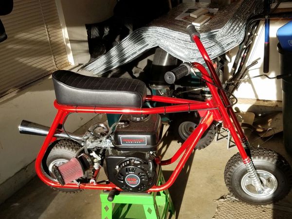 Race-Ready Custom Taco 22 RED DEVIL High Performance Mini Bike for $525 ...