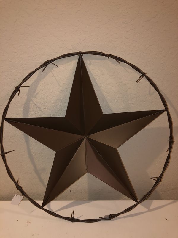 Wrought Iron Texas Star decor for Sale in Houston, TX OfferUp