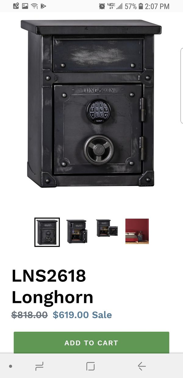 Longhorn LNS2618 Nightstand Safe/Gun Safe for Sale in ...