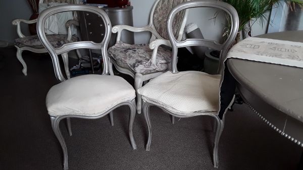 Used Salon Chairs >> Antique Salon Chairs Some Need Upholstery Reinforcement As Is Ok To Use 4 Selling As Set Of 2 160 Or All 4 Together 215 For Sale In Honolulu Hi Used Salon Chairs >> Antique Salon Chairs Some Need Upholstery Reinforcement As Is Ok To Use 4 Selling As Set Of 2 160 Or All 4 Together 215 For Sale In Honolulu Hi