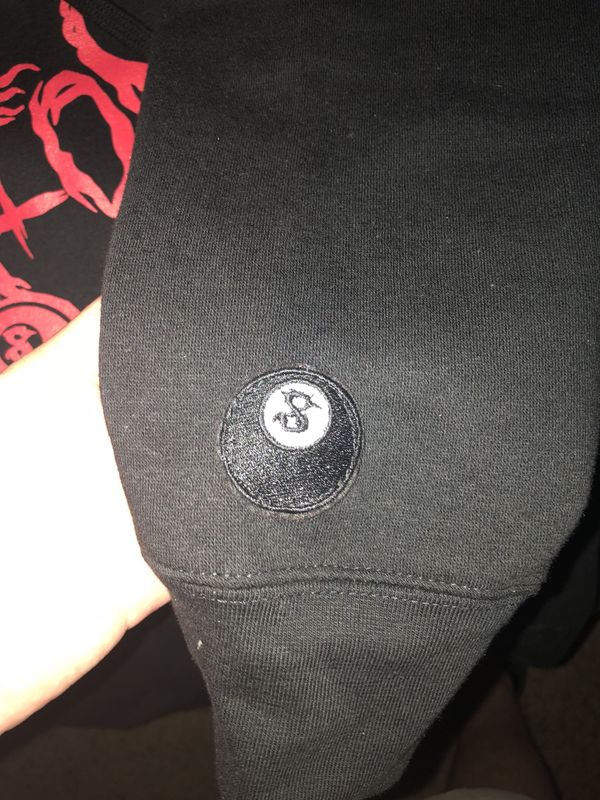 section 8 hoodie with spikes