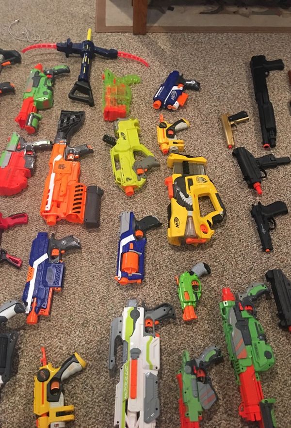 NERF AND AIRSOFT GUN LOT (price negotiable) for Sale in Sterling ...