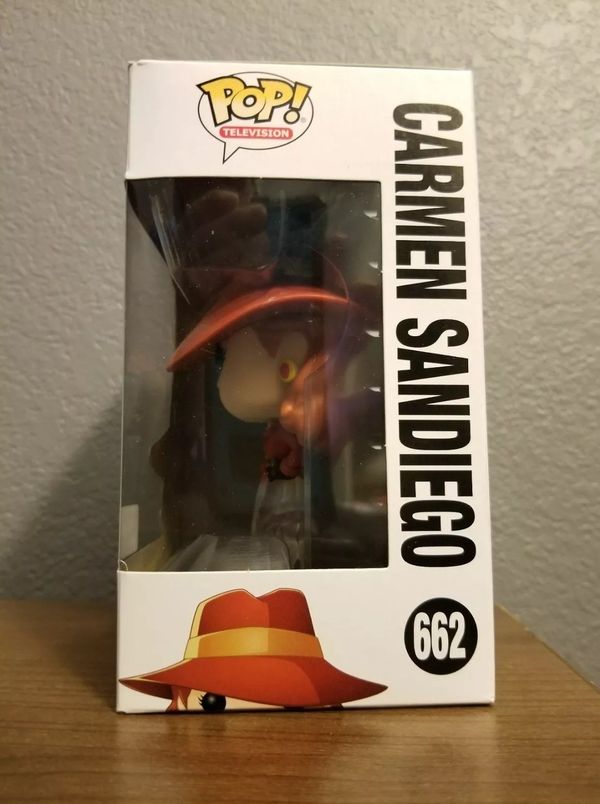 figurine pop carmen sandiego