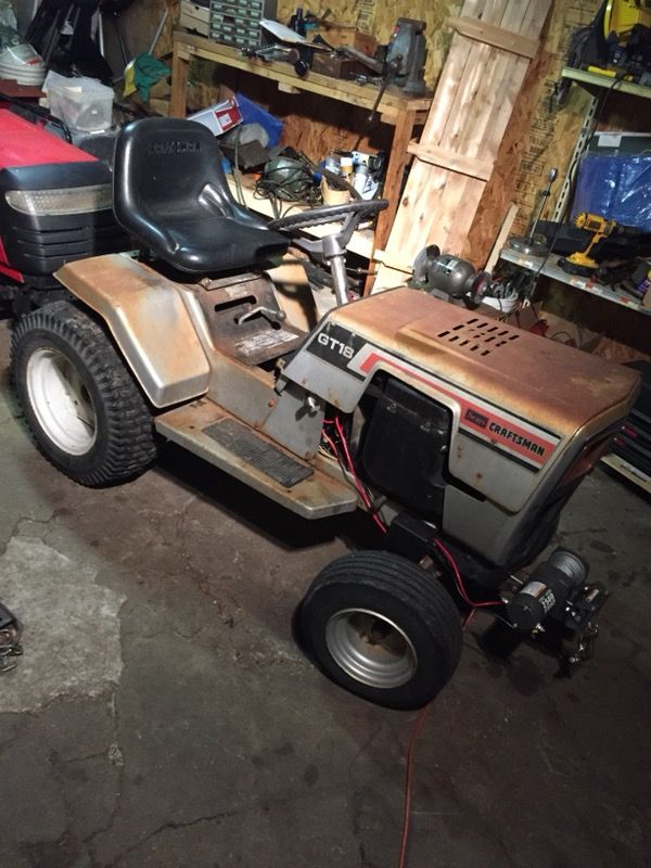 Sears Gt18 Garden Tractor For Sale at Craftsman Tractor