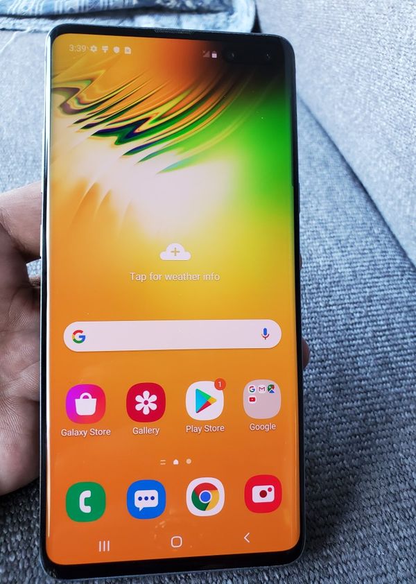 samsung galaxy s10 plus 5g screen size