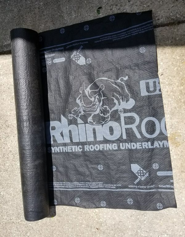 Rhino Synthetic Roofing Underlayment Roll for Sale in Kissimmee, FL