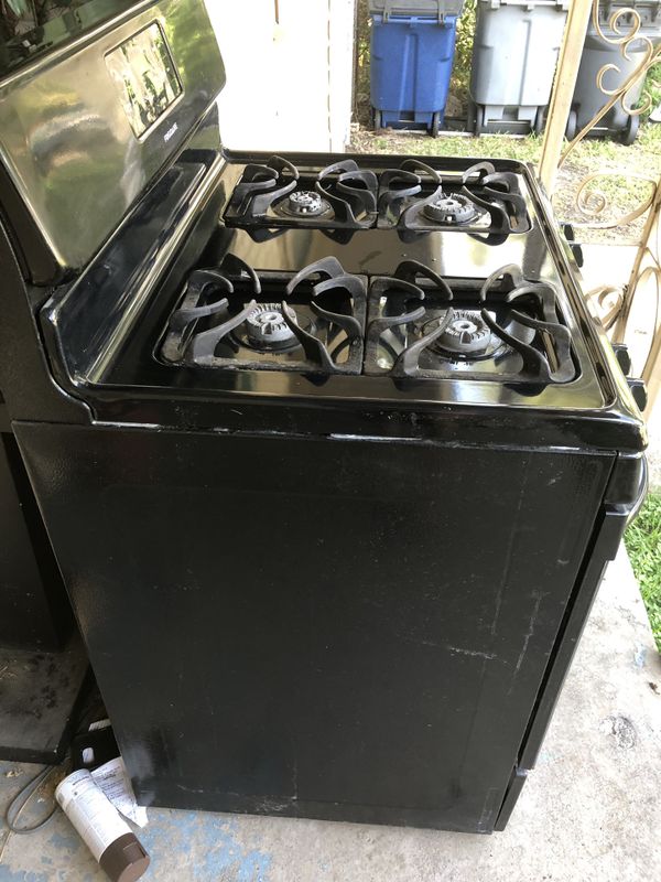 Black gas stove for Sale in Dallas, TX OfferUp