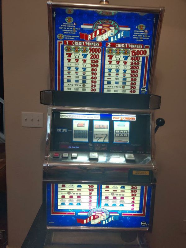 red white and blue slot machine games