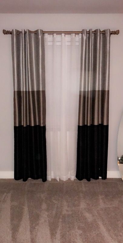 95 Blackout Curtains With Sheers And Rod For Sale In Albuquerque