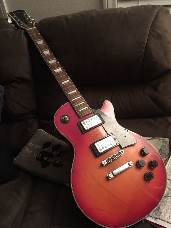 Harmony electric guitar (LAWSUIT 1970s Les Paul) for Sale in San Pedro ...