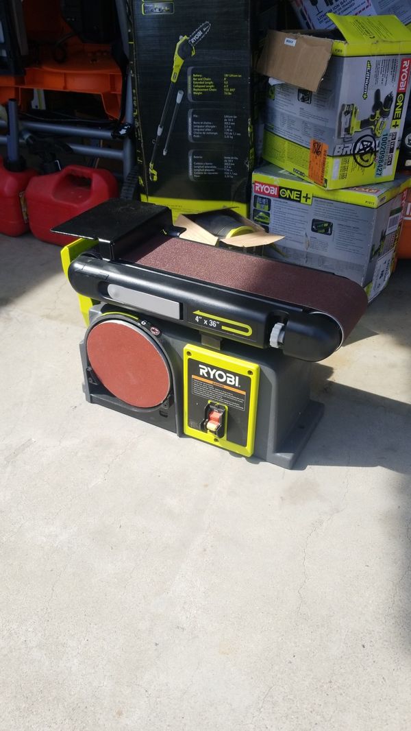RYOBI 4 in x 36 in. Belt and 6 in. Disc Sander for Sale in Garden Grove