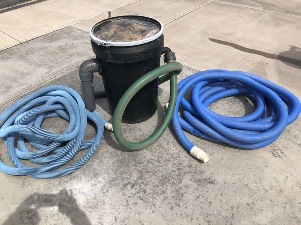 Pool Tile Cleaning Equipment (Maxx Clean) with a 5x8 enclosed trailer