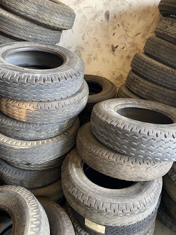 One used mobile home tire 25 each cash no bargain price firm. No reply