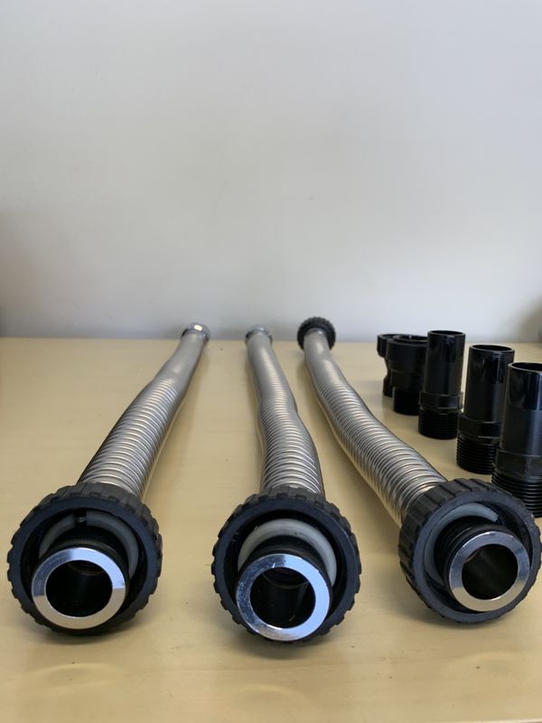 Pelican Water Softener Dual Tank installation flex hose kit for Sale in