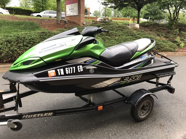 2012 Kawasaki 300 X supercharged 3 seater Jet Ski 134hrs one owner ...