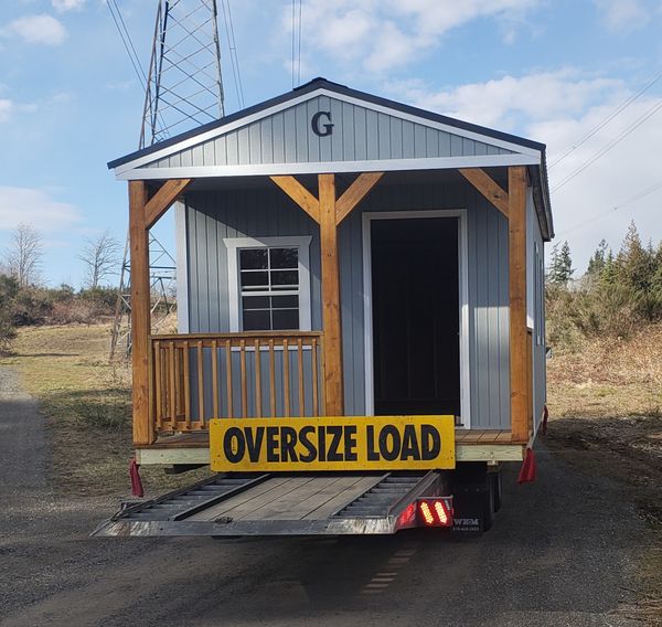 cabin tiny home portable building office studio storage