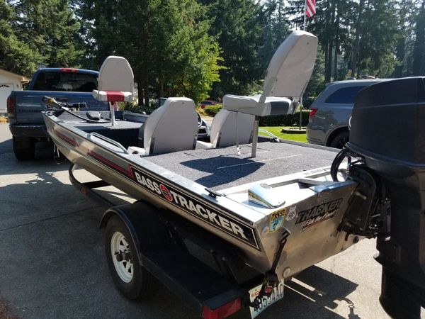 1989 BASS TRACKER PRO 17 FISHING BOAT for Sale in Puyallup, WA - OfferUp