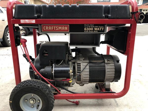 Craftsman 6300 Watt Generator - www.inf-inet.com