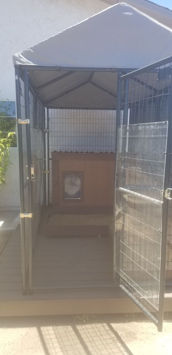 Retriever Lodge Dog Kennel plus Cover for Sale in El Cajon, CA OfferUp