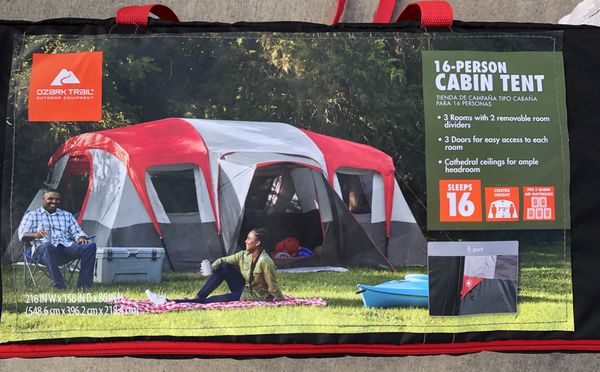 Ozark Trail 16 Person Cabin Tent For Sale In Houston Tx Offerup