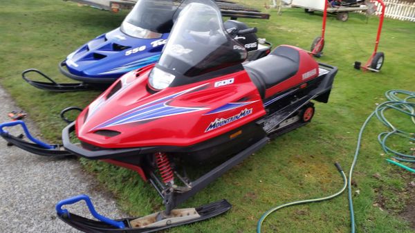 Snowmobile Yamaha Mountain Max 600 Electric Start For Sale In Everett