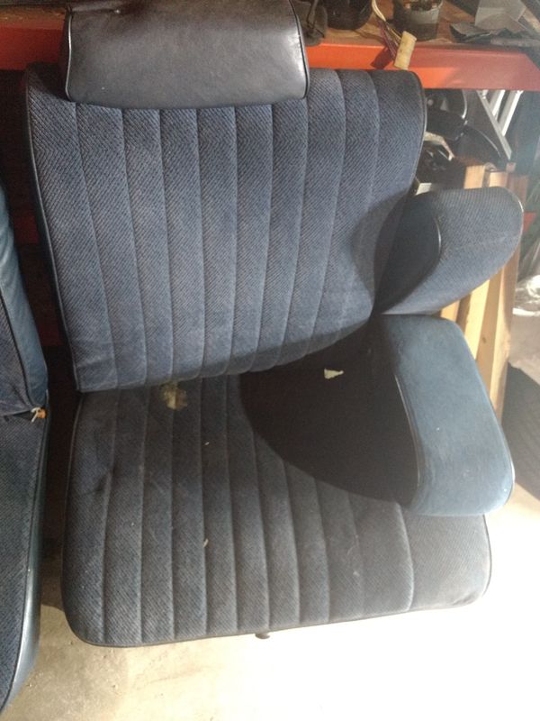 78 87 El Camino Monte Carlo GBody front blue seats for Sale in