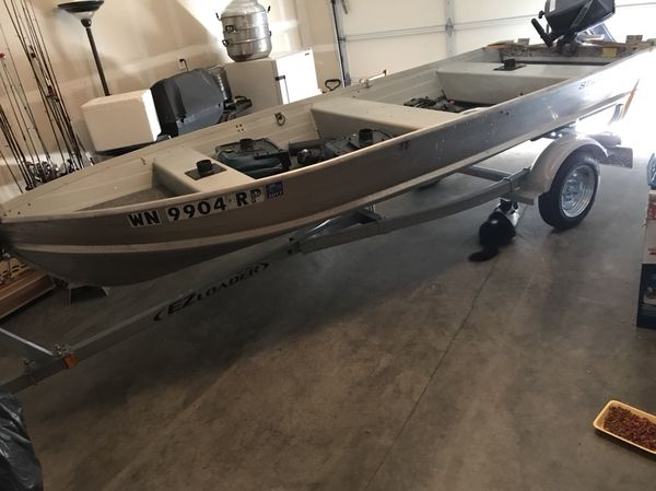 14 foot Starcraft aluminum fishing boat for Sale in Seattle, WA - OfferUp