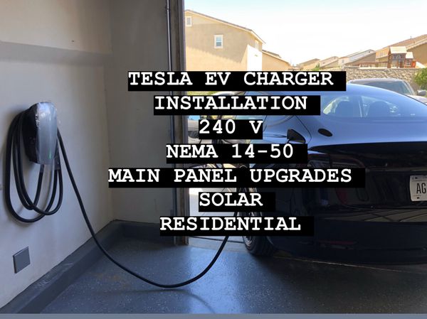 Tesla EV Charger Wall Connector 240V NEMA 14-50 for Sale in Corona, CA