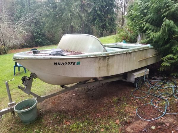 Old ranger fiberglass boat for Sale in Olalla, WA - OfferUp