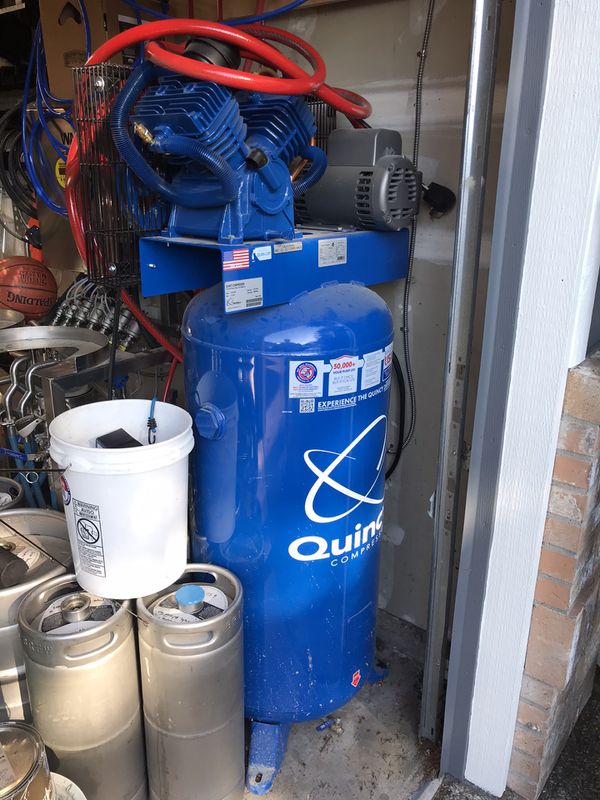 60 gallon quincy air compressor