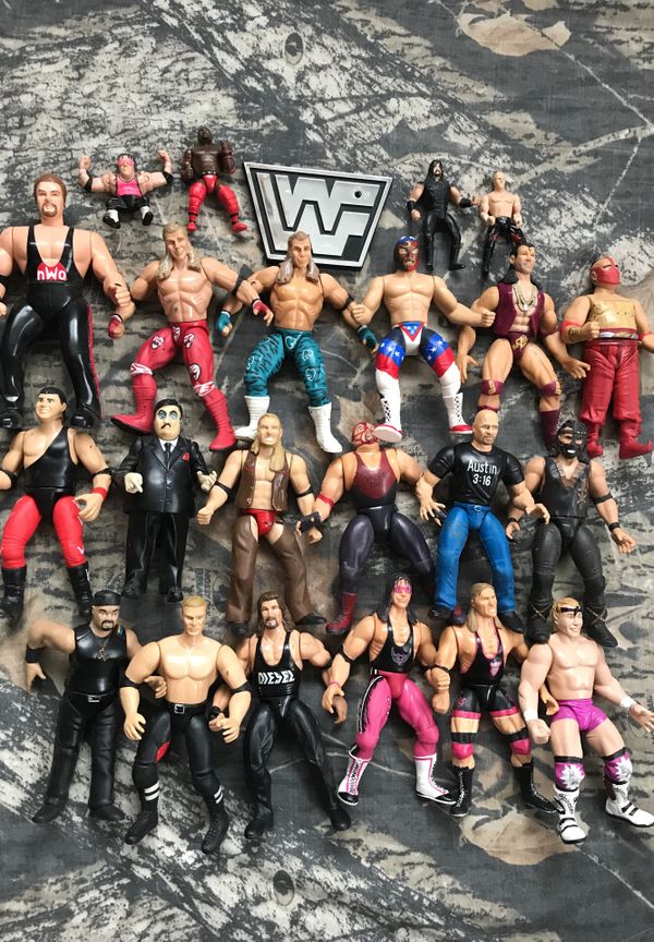 wwf wrestlers action figures