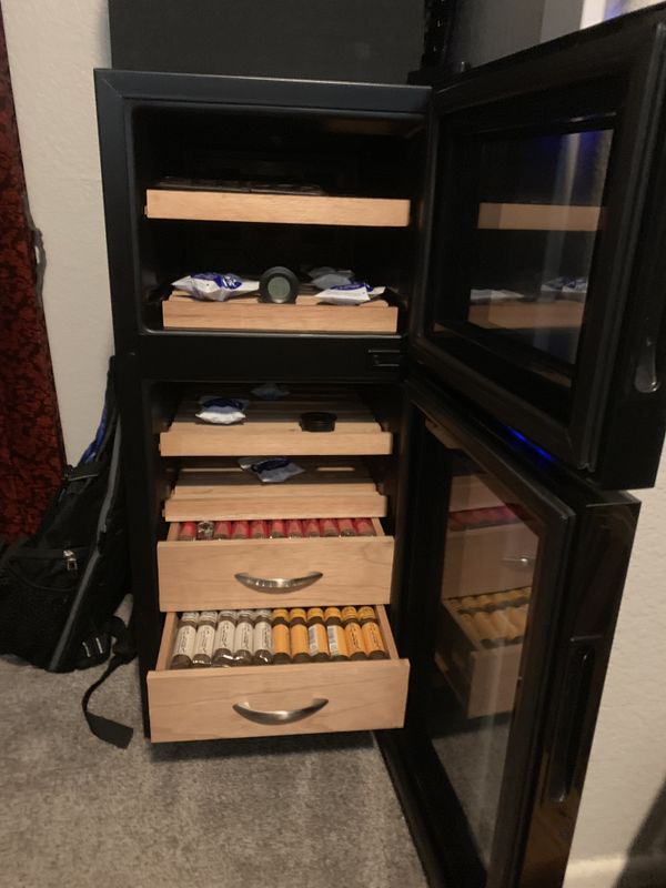 Custom Made Spanish Cedar Drawers And Shelves For Your Cigar Humidor