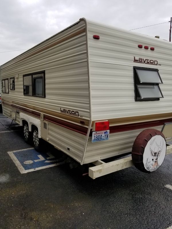 1987 layton travel trailer for sale