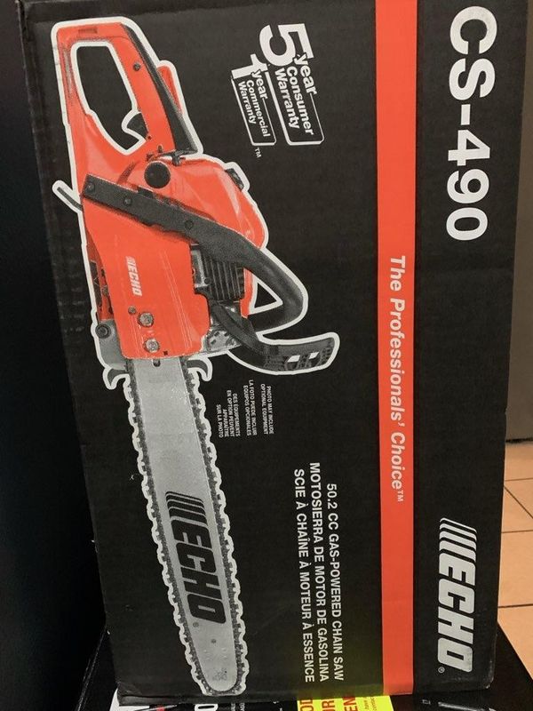 Cs 490 Echo Chain Saw New For Sale In Huntington Park Ca Offerup