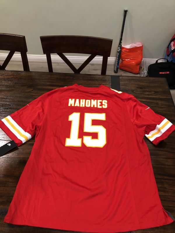 patrick mahomes red super bowl jersey