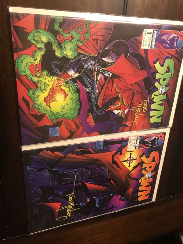 todd mcfarlane signed spawn