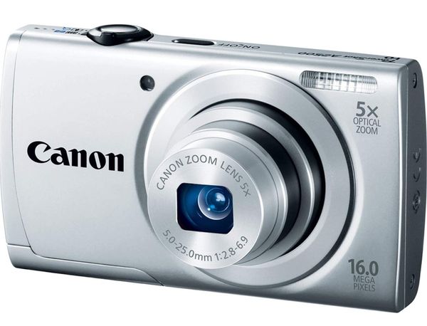 Canon PowerShot A2500 16MP Digital Camera with 5x Optical Image ...