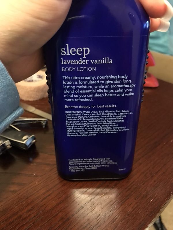 Bath Body Works Aromatherapy Sleep Lotion For Sale In Indianapolis In Offerup