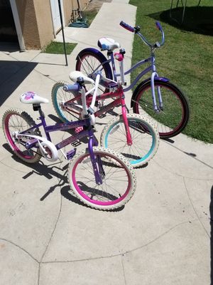 24" Bike 2=20" Bikes for kids for Sale in Downey, CA